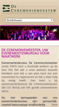 Mobile Screenshot of ceremoniemeester.com